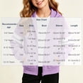 thumbnail image 4 of Wsyxszg Zip Up Hoodies for Girls Fall Striped Hooded Long Sleeve Sweatshirts Kids Trendy Relaxed Fit Everyday Jackets 5-14T, 4 of 8