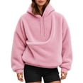 thumbnail image 3 of DHFJKG Cat Dog Pouch Hoodies For Women Fuzzy Sweatshirt Pet Holder Kangaroo Pocket Carries Pullover, 3 of 6