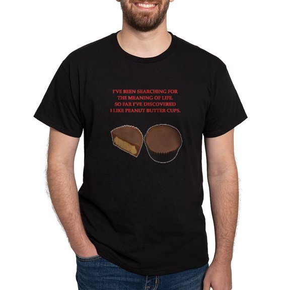 CafePress - Peanut Butter Cup T Shirt - Men's Classic Graphic Cotton T-Shirt