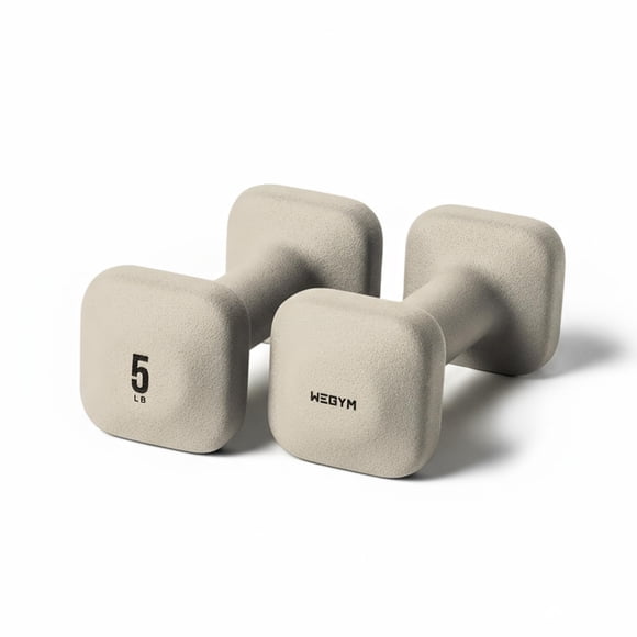 Mancuernas WeGym SafeGrip Square 2 x 2,5 kg antideslizantes