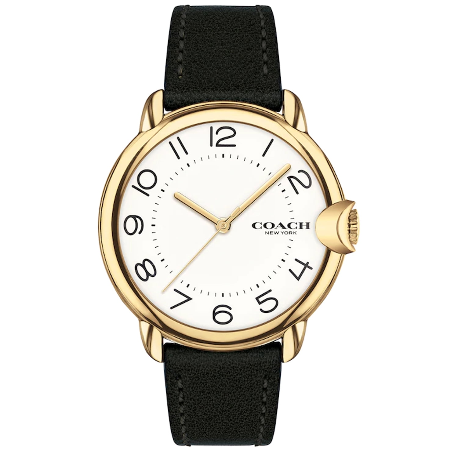 Coach Allie Bangle Watch Womens Silver Gold Stainless Steel Model 14503381 Coach Allie 14503381 Silver White Logo Dial Two Tone Bangle  main image 2