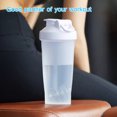 thumbnail image 4 of Shaker Bottle Fitness Sports Protein Mixer 21 onzas Botella deportiva a prueba de fugas Batidos Botellas Suplementos Shaker, 4 of 8