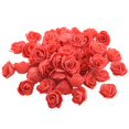 thumbnail image 2 of EIMELI 100Pcs Simulation Foam Rose Head Realistic Flowers Rose Head for Wedding Ceremony Party, 2 of 3