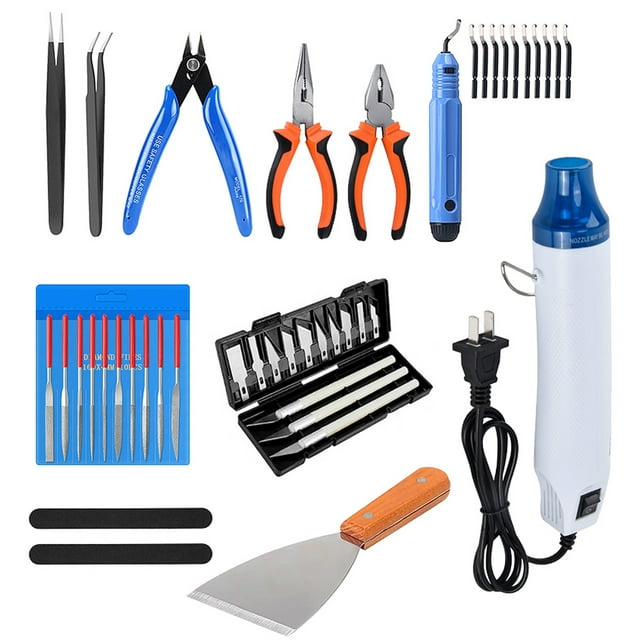 yeacher 3D Printing Post-Processing Toolkit: Precision Cleaning, Trimming, and Finishing Tools for DIY Projects - Model B
