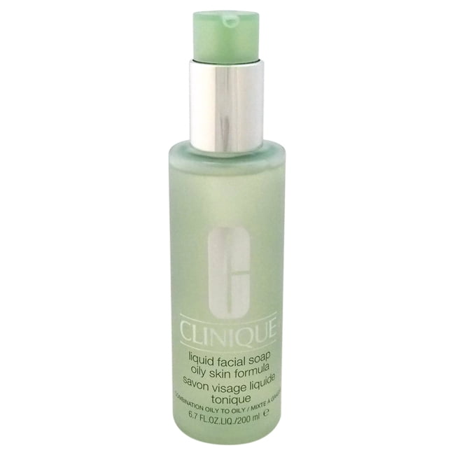 Liquid Facial Soap Oily Skin Formula by Clinique for Unisex 6.7 oz