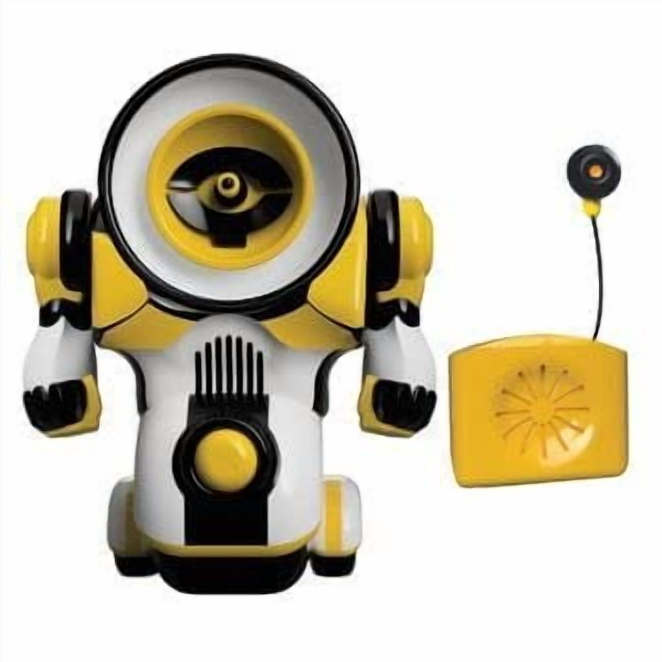 SPYBOTS Cybernetic Security Robots RoboEar Yellow Remote Listening Robot Toy