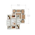 thumbnail image 5 of Prinz 9-Opening Multi-Sized Wall Collage Picture Frame, Rustic White-Grey, 5 of 5