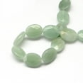 thumbnail image 2 of 5pcs Faceted Oval Natural Green Aventurine Beads Strands 17x13x6mm Hole: 1mm about 13pcs/strand 8.26 inch, 2 of 2