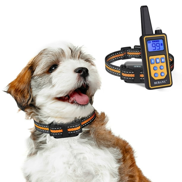 Dog Training Collars, Dog Shock Collar with Remote 880yards, 3 Modes Beep Vibration Shock, IPX7 Waterproof, LED Light, USB Charging, Perfect for Training Small Medium Large Dogs - Walmart.ca