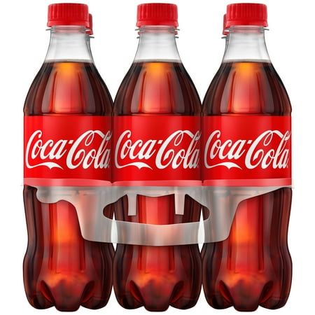 Coca-Cola Soda, 16.9 Fl Oz, 6 Count - Walmart.com