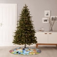 thumbnail image 6 of Defioc Bluey for Christmas Tree Skirt Snowman Xmas Tree Skirt Farmhouse Christmas Decorations Tree Mat for Holiday Party Decor-36", 6 of 6