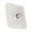 White, variant on Hooks for Indoor Walls | Modern Minimal Hanger for Photo Frames and Wall Clocks | No Drilling Required | & Metal Construction | 3kg Max Load