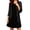 Black, variant on LEKWK Sequin Cardigan Jacket Women Open Front Sparkly 3/4 Sleeve Coat Elegant Evening Party Wedding Guest Dressy Fall Outerwear Black XXL