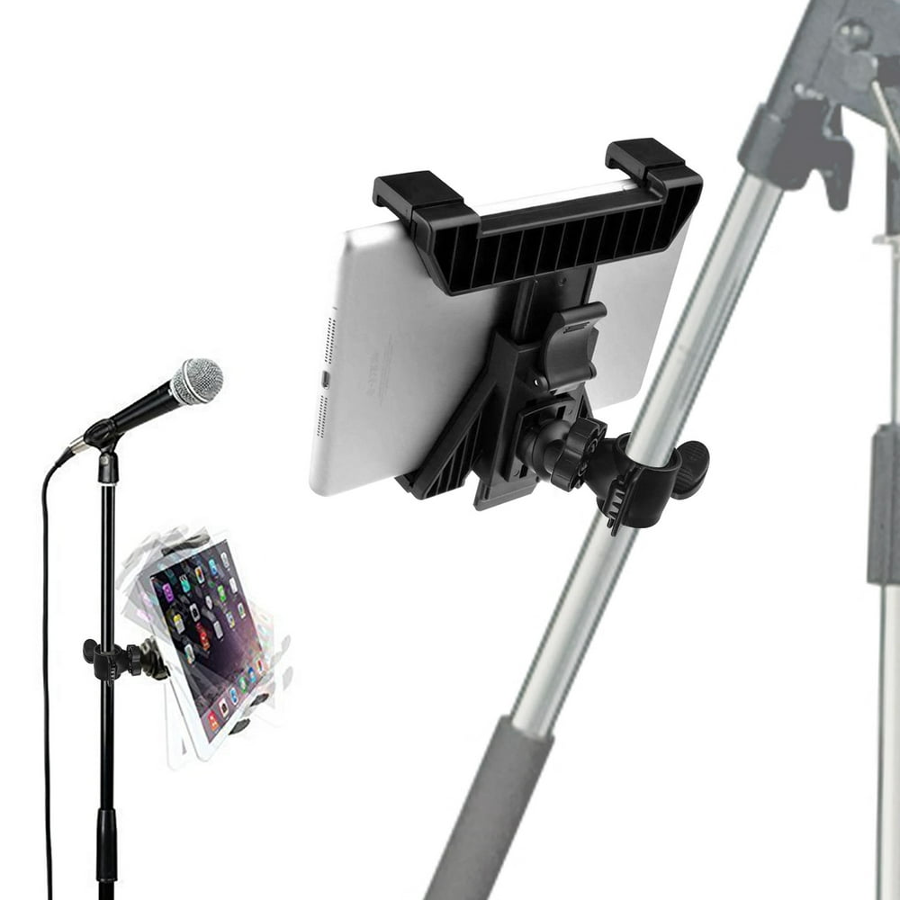 Microphone Mic Stand Tablet Mount, EEEkit Universal 360 Degree Swivel
