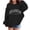 Black, variant on Girls Los Angeles California Hoodie Letter Print Pullover Sweatshirt for Kids Youth Casual Fall Winter Top 2-13 Years