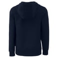 thumbnail image 3 of Men's Cutter & Buck Navy Chicago Bears Roam Eco Recycled Half-Zip Hoodie, 3 of 3