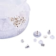 thumbnail image 4 of 260pcs Earring Backs Replacements Set Hypoallergenic Jewelry Making Ear Studs Stoppers Clutch Earring Backs, 4 of 5