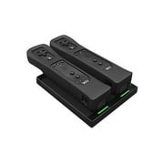 Duracell D6511 Charging System - Charging stand + AC power adapter 2 x AAA - NiMH - 800 mAh - 2 A - 2 output connectors - for NINTENDO Wii Remote, Wii Remote Plus, Wii Remote with Wii MotionPlus