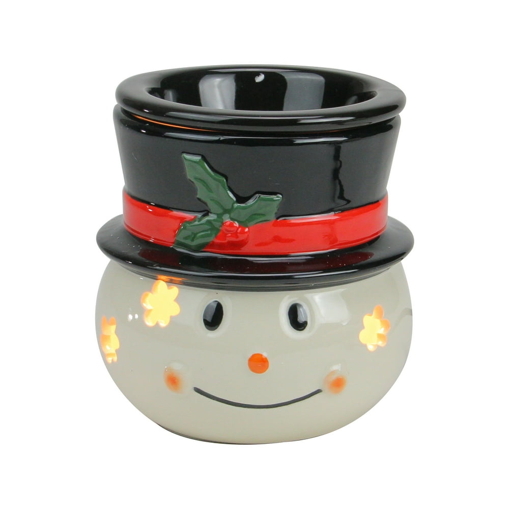 5&quot; Electric Snowman Christmas Wax Warmer - Walmart.com - Walmart.com
