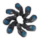 thumbnail image 4 of 8 fundas protectoras para cabezas de palos de golf, accesorios de poliuretano, ligeras. Negro, 4 of 9