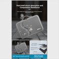 thumbnail image 5 of Bolsa de Almacenamiento para Action 5 Pro Estuche de Transporte Portátil de PU A Prueba de Agua y Caídas para Accesorios para Action 5 Pro, 5 of 5
