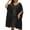 Black, variant on Fsqjgq Plus Size Swimsuit Coverups for Women Half Sleeve Pullover Loose Casual Hollow out Crochet Beach Dresses Bathing Suit Cover ups