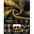 thumbnail image 4 of COOFANDY Mens Flannel Shirts Long Sleeve Button Down Shirt with Pocket Casual Shirts Work Shirts for Men, 4 of 6