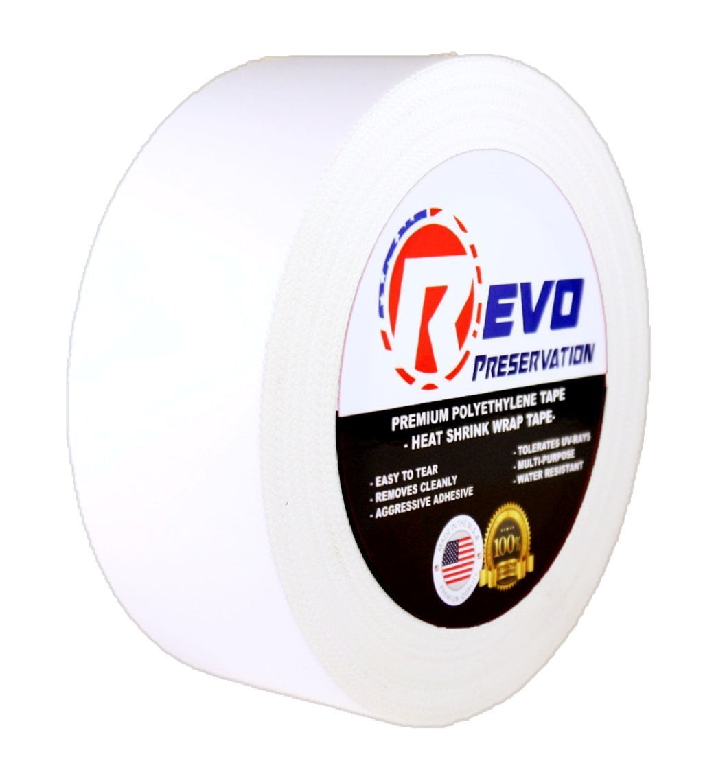 REVO Preservation Tape / Heat Shrink Wrap Tape 2 x 60 yards MADE IN USA