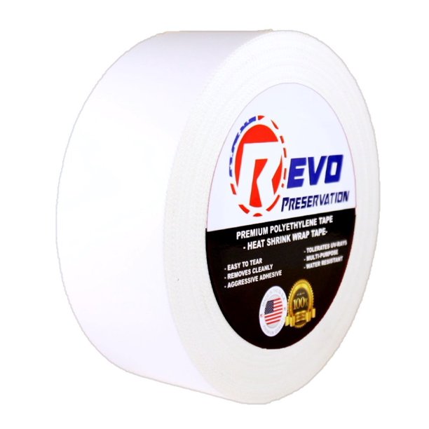 REVO Preservation Tape / Heat Shrink Wrap Tape 2 x 60 yards MADE IN USA