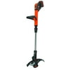Black & Decker LSTE523R 20V MAX Cordless Lithium-Ion EASYFEED 2-Speed 12 in. String Trimmer/Edger Kit (Refurbished)