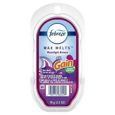 Febreze Gain Moonlight Breeze Wax Melts 6 ct