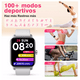 thumbnail image 3 of Reloj Inteligente Bluetooth Llamada Alexa BLOOSOM 1.8 Blanco, 3 of 4
