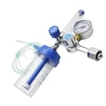 thumbnail image 2 of Guardurnaity Inhalador de oxígeno Botella de humidificación de oxígeno reductora de presión Botella de humidificación Medidor de válvula Ayudas para vestirse con gancho de botón, 2 of 6