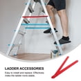 thumbnail image 3 of OULII Aluminum Alloy Ladder Hinge for Door Red Lightweight Folding Step Hardware with Easy Storage Features, 3 of 8