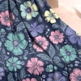 thumbnail image 3 of Pioneer Flower Floral Print Pattern Blanket,Comfortable Soft Lamb Wool Throw Blanket,All Season,Warm Lightweight Blankets for Sofa Bed Couch Living Room Chair,50"x60", 3 of 4
