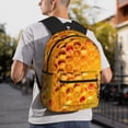 thumbnail image 2 of Wukai Bees on Hive Honeycomb Versatile Backpack:Spacious,Organized,Comfortable,Ideal for Travel and Everyday Use with Multiple Pockets and Padded Straps, 2 of 8