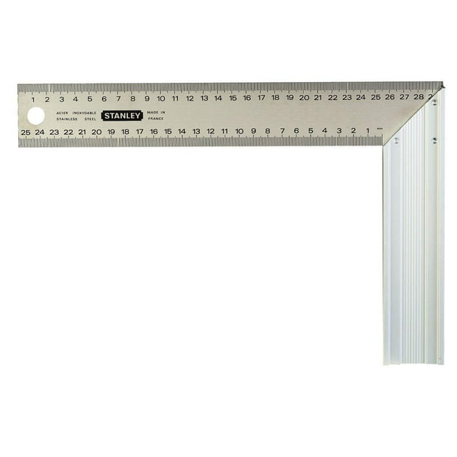Try Square Stanley 1-45-686 Acero inoxidable plateado