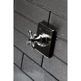 thumbnail image 2 of Kingston Brass KS3048AX Single-Handle Three-Way Diverter Valve with Square Trim Kit in Brushed Nickel, 2 of 9