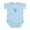 Sky Blue, variant on CafePress - Mom, Dad, & Jackosaurus Infant Bodysuit - Baby Light Bodysuit, Size Newborn - 24 Months