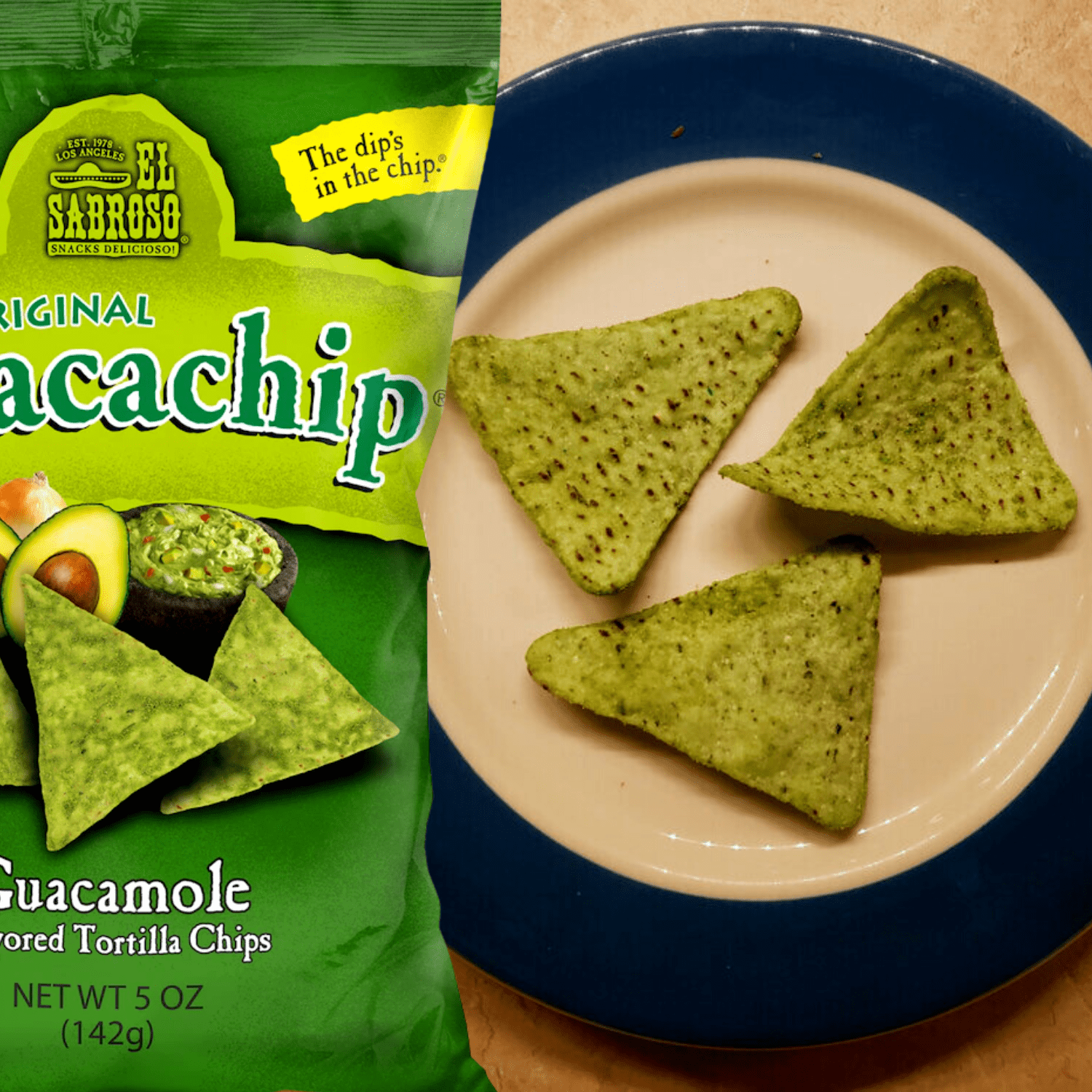 guacamole flavored chips