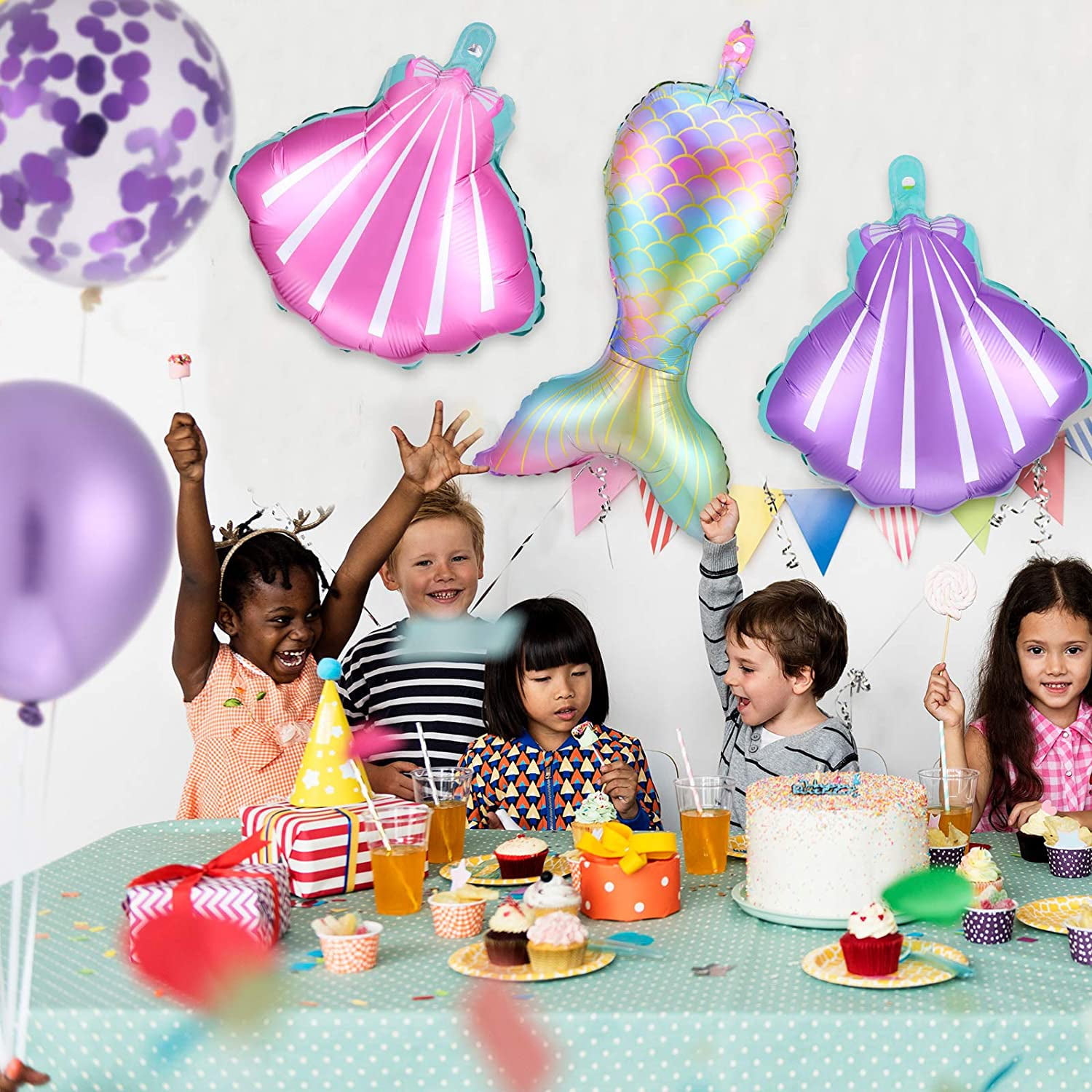 91 Pieces Mermaid Happy Birthday Party Decorations Under The Sea Party Supplies Mermaid Tail Background Backdrop Shell Fish S Shaped Foil Balloon Mermaid Tail Balloon For Birthday Party Baby Shower Walmart Com 91 Pieces Mermaid Happy Birthday Party Decorations Under The Sea Party Supplies Mermaid Tail Background Backdrop Shell Fish S Shaped Foil Balloon Mermaid Tail Balloon For Birthday Party Baby Shower Walmart Com