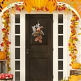 thumbnail image 4 of 13.77x9.05 Inch Autumn Thanksgiving Artificial Sunflower Hanging Ornament Wall Window Door Decoration with Warm Fall Atmosphere, 4 of 6