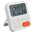 thumbnail image 4 of BuyWeek Minuterie de Cuisine Numérique, Minuterie de Compte à Rebours Magnétique Minuterie de Cuisson Réglable à 3 Vitesses Minuterie d'étude LCD pour Cuisine Chambre, 4 of 14