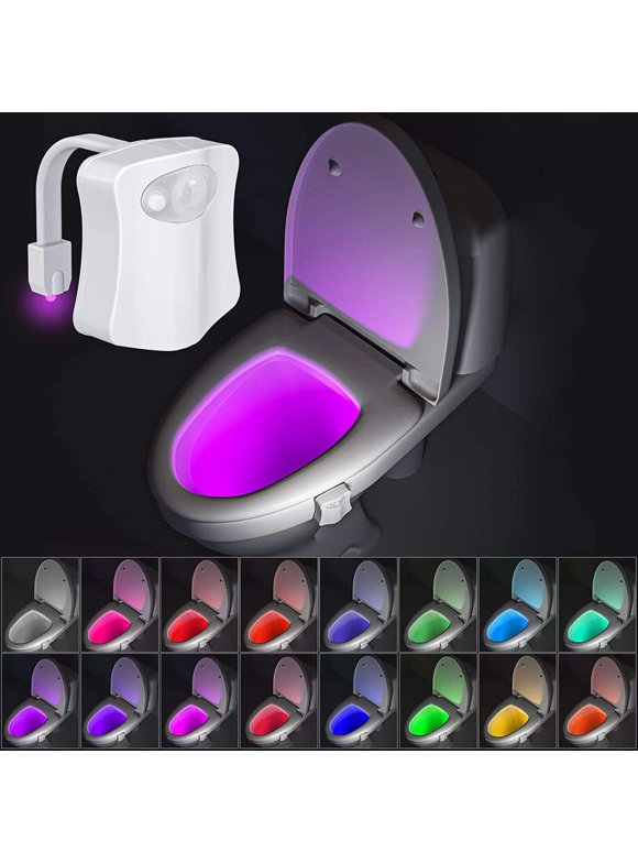 Toilet Bowl Lights in Night Lights