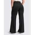 thumbnail image 2 of CRZ YOGA Softretch No Front Seam Wide Leg Pants 28'' for Women High Waist Yoga Buttery Soft Comfy, 2 of 6