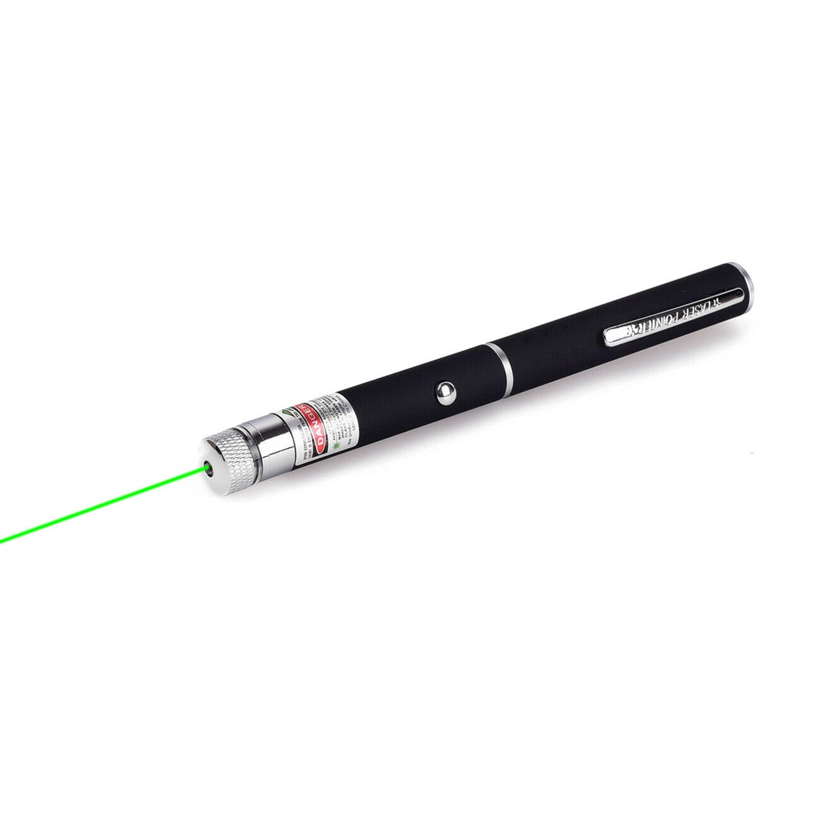 10PACK 532nm Green 2in1 Laser Pointer Pen Visible Beam Light Lazer for Pets Cat Dog Toys(Not Include Battery)