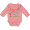 thumbnail image 3 of Inktastic Chef Like Daddy Boys or Girls Long Sleeve Baby Bodysuit, 3 of 5