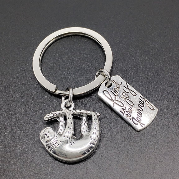 FRCOLOR  Key Chain Sloth Keychain Space-saving Exquisite Craftsmanship Travel