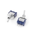 thumbnail image 2 of 10 Pcs 3 Pin SPDT ON-ON 2 Posiciones Mini Interruptor de Palanca AC 6A/125V, 2 of 2