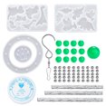 thumbnail image 2 of Moldes de resina Dinosaur Wind Chimes Mold 72pcs Wind Bell Epoxy Mold - Blanco Wdftyju Para estrenar, 2 of 9